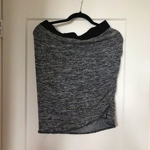 Wilfred Free by ARITZIA tulip skirt, heather grey - large